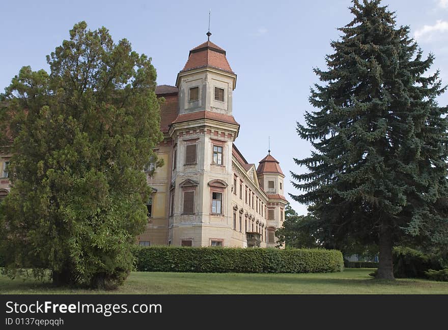 Baroque chateau -Holešov (czech republic)