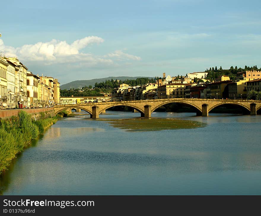 Bridge On The Arno River