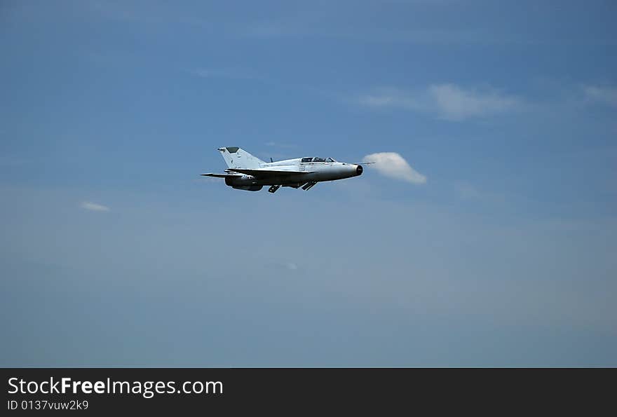 Russian military aircraft in the flight. Russian military aircraft in the flight