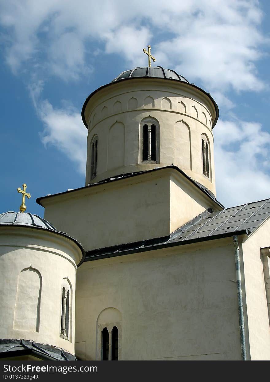 Orthodox monastery Mileseva in Serbia