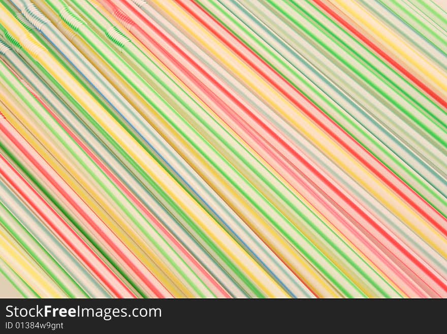 Colorful straws