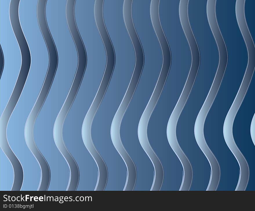 A vector illustration of a blue stripe pattern. A vector illustration of a blue stripe pattern