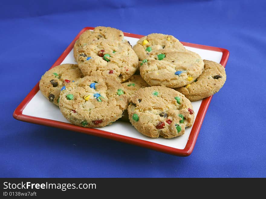 rainbow chip cookies