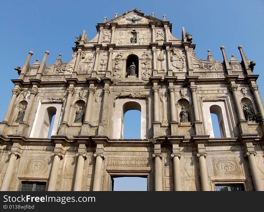 St Paul's Church - Landmark of Macau