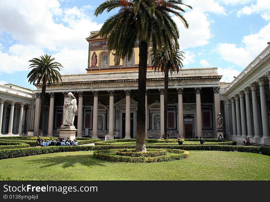 Rome-the san paolo church