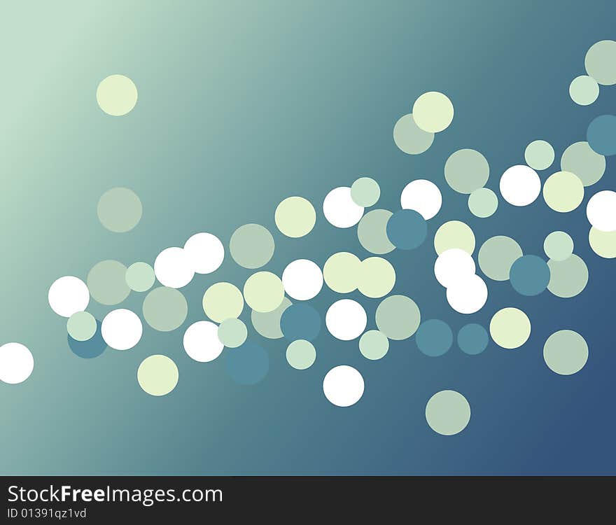 Abstract sparkling lights background illustration