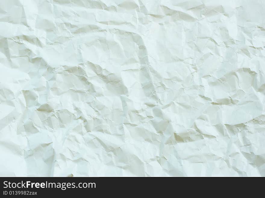 Background of the crushed paper