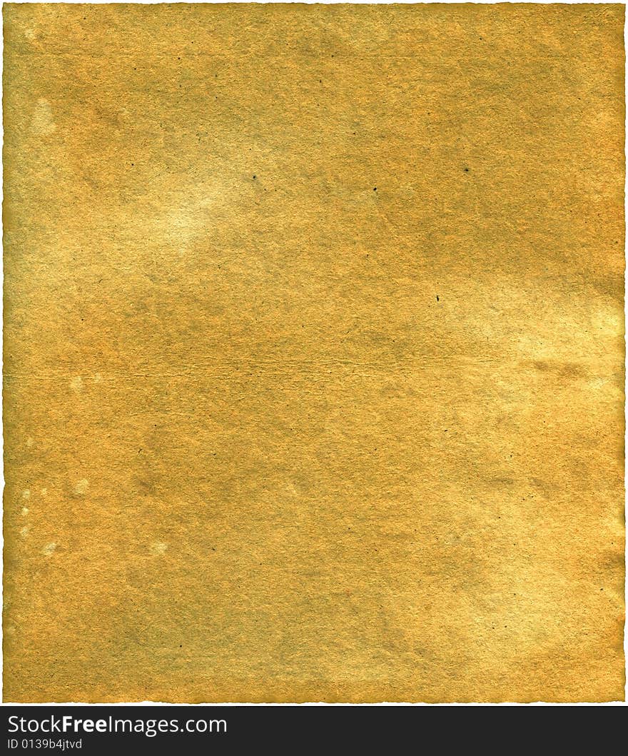 Vintage isolated old retro ripped paper