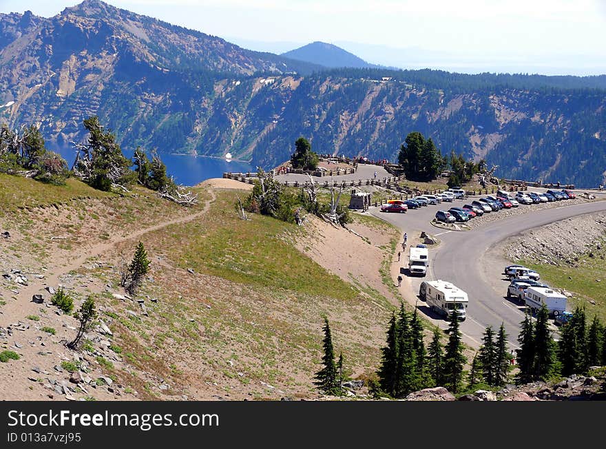 View Point at Crater Lake