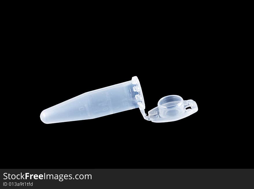 Empty eppendorf vial