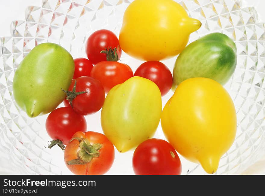 Tomatoes in bowl