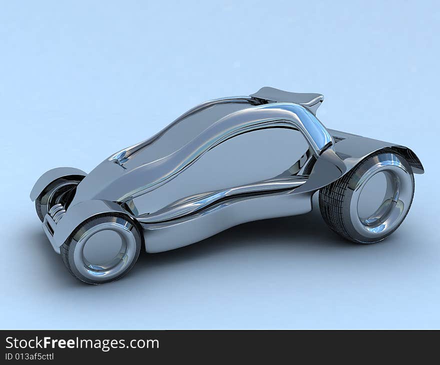 Image of a speed car. Image of a speed car