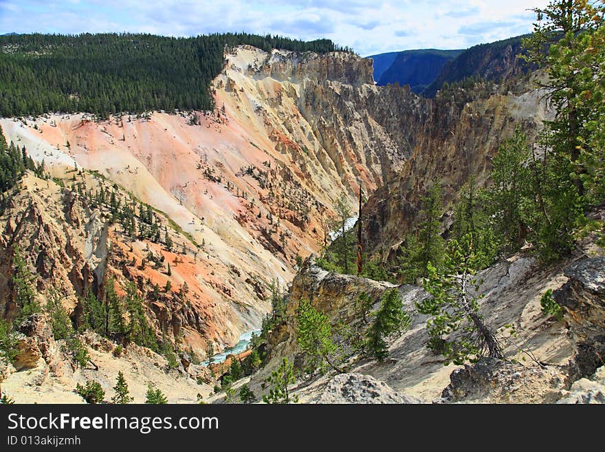 The Grand Canyon of the Yellowstone