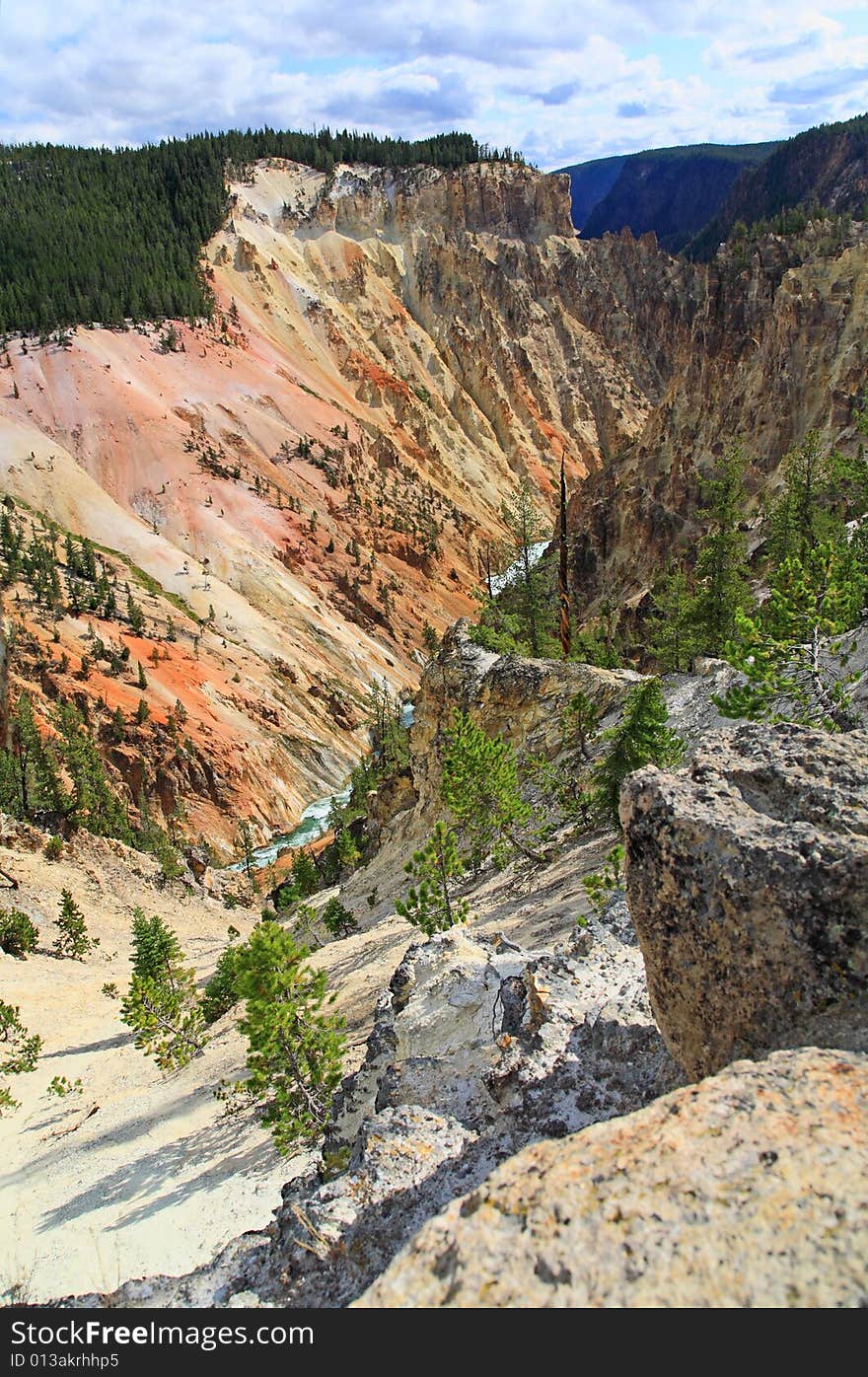 The Grand Canyon of the Yellowstone