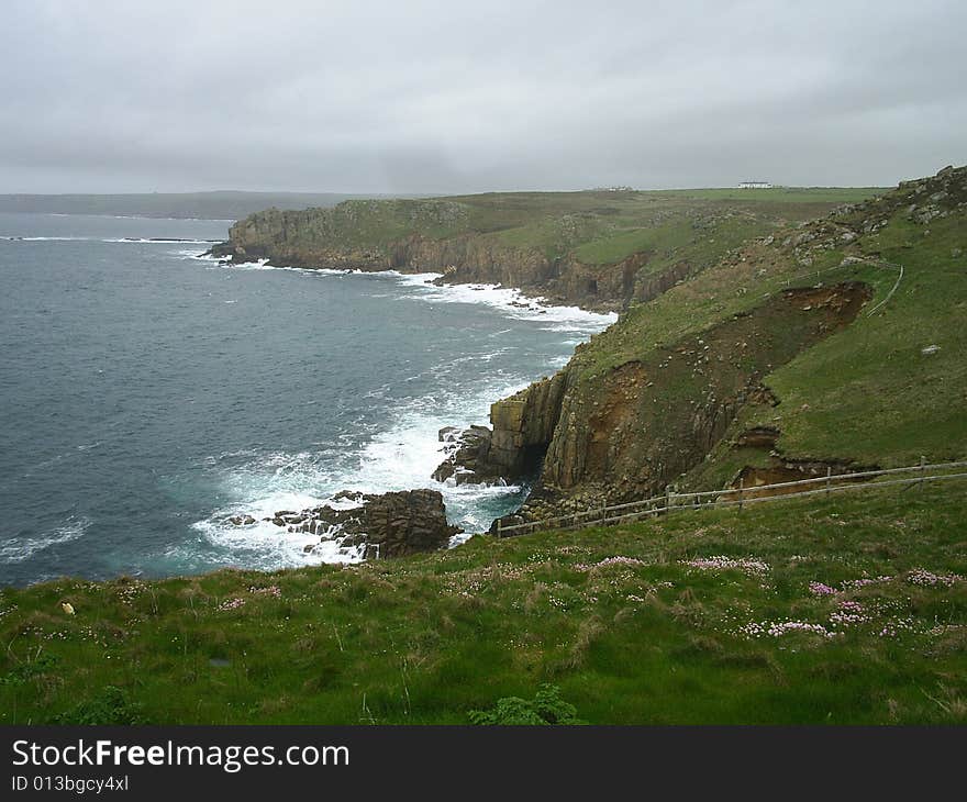 Cornish coastline