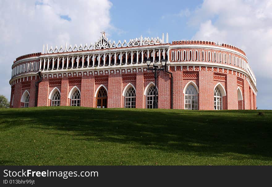 Reconstructed museum Tsaritsino. Moscow, Russia.