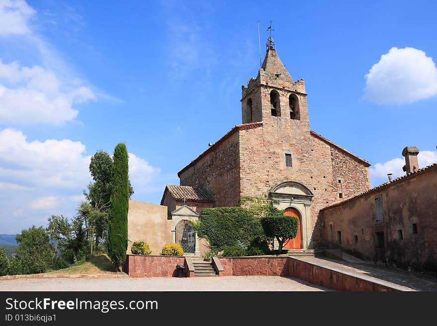 Santa Maria De Sau Romanic Church