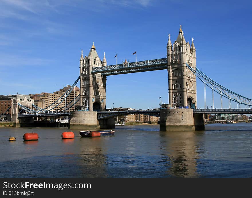 Tower bridge view. London, UK. Tower bridge view. London, UK