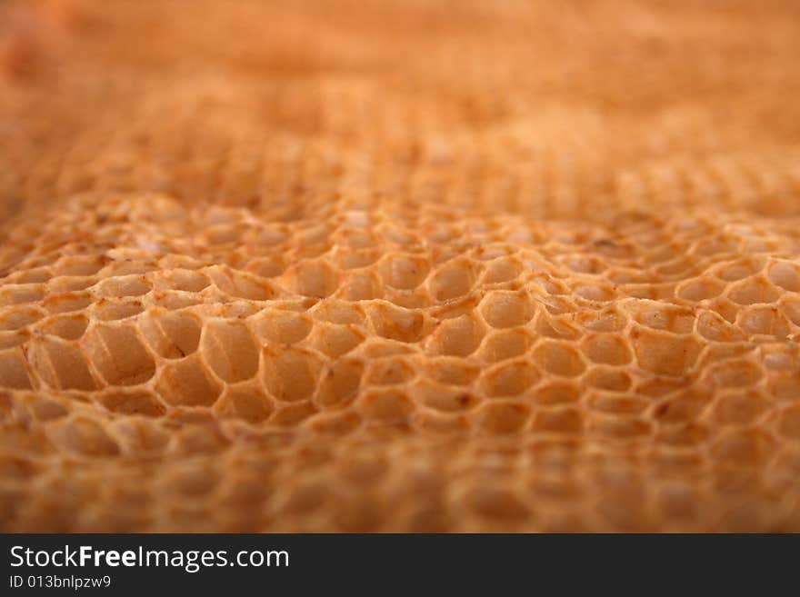 Natural honey texture without honey (abstract background)