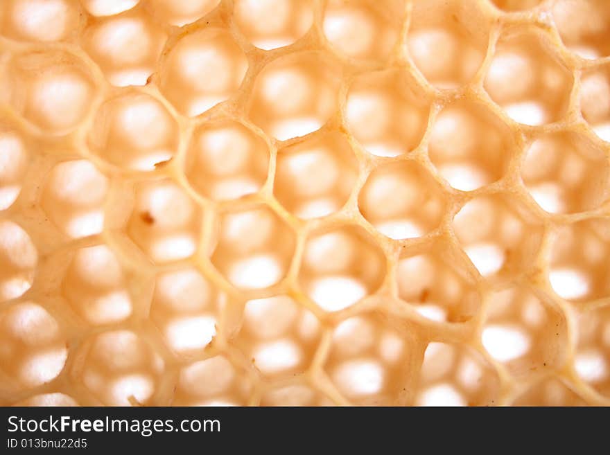 Natural honey texture without honey (abstract background)