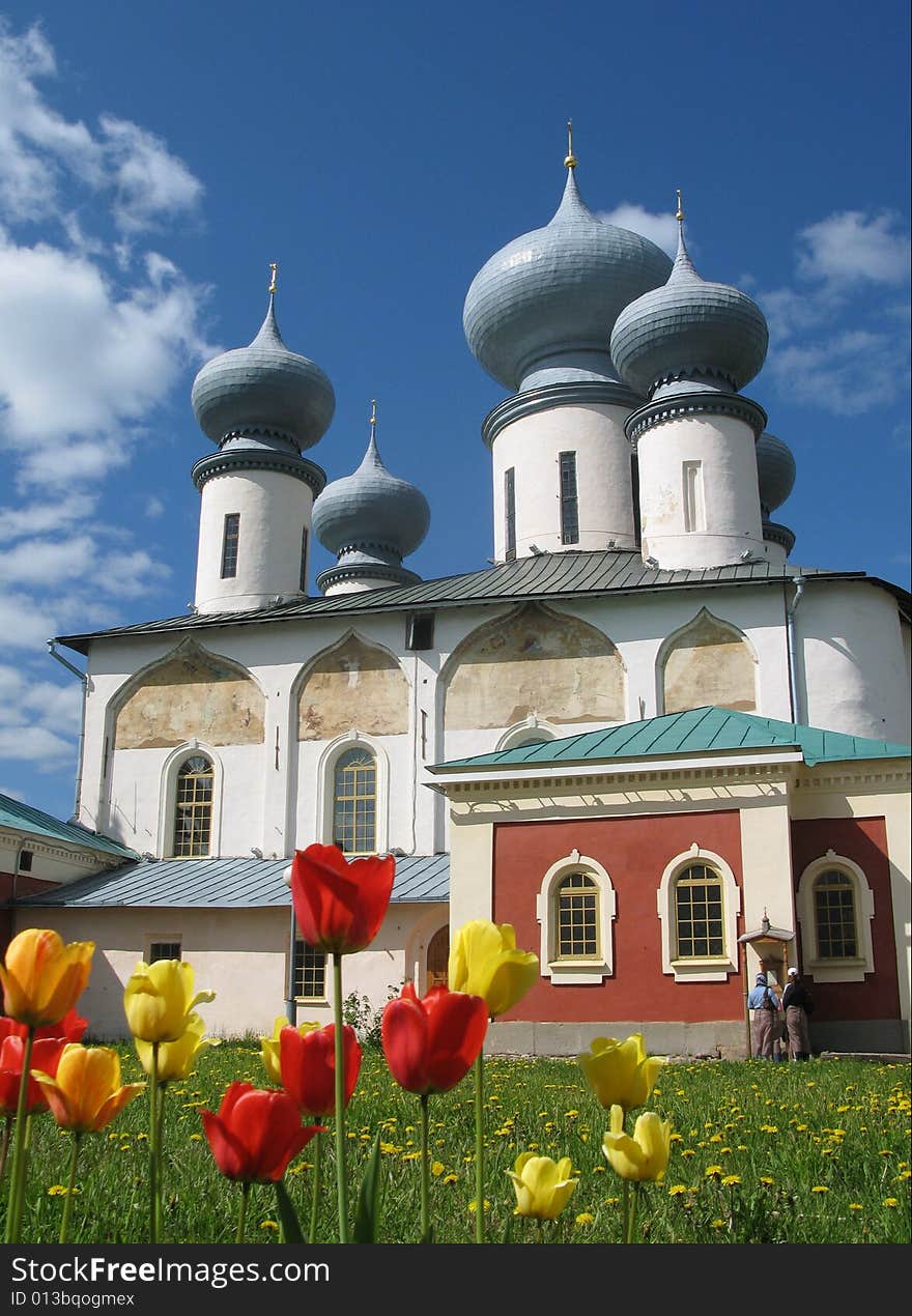 The Tikchvin Monastery.