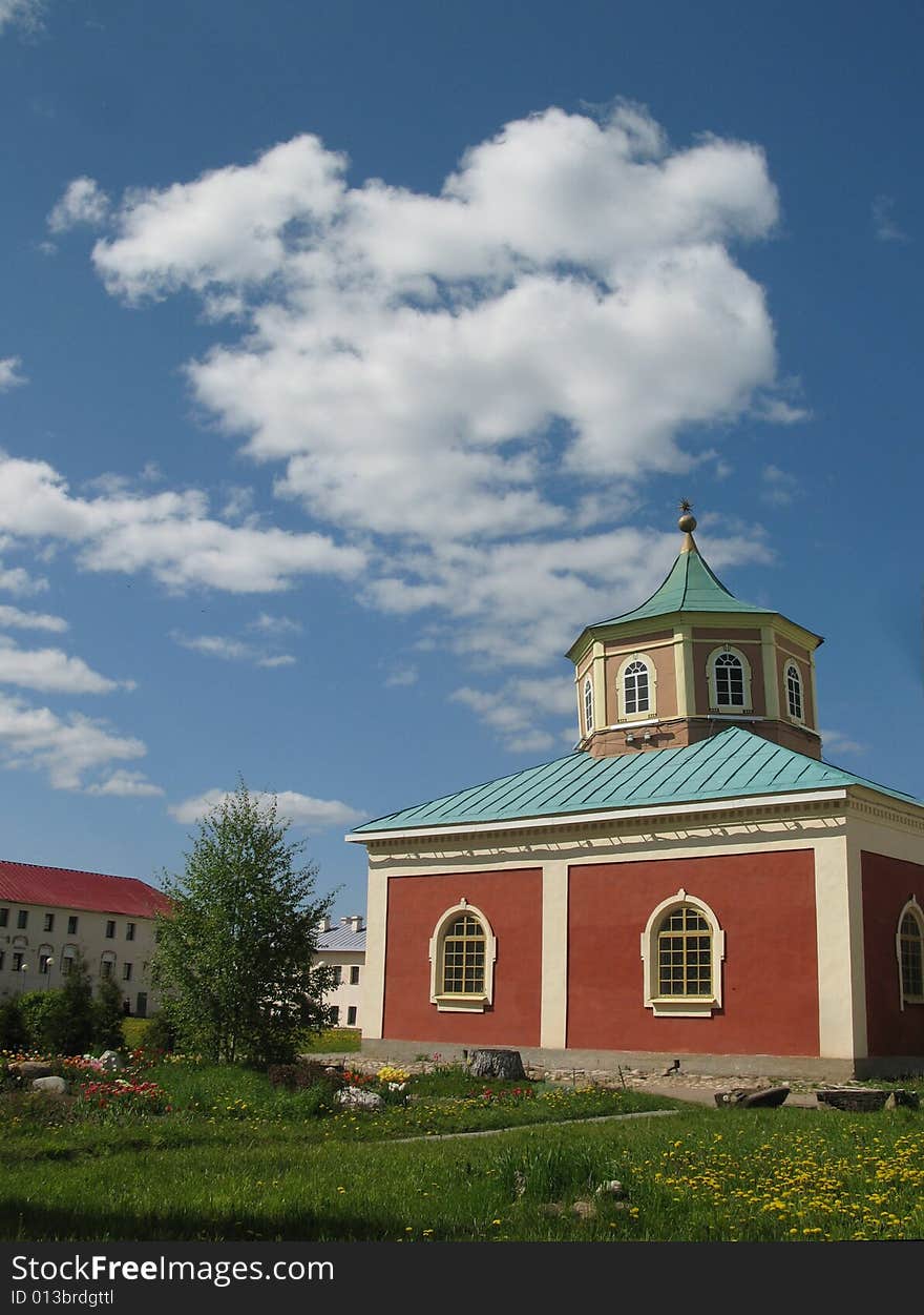 The Tikchvin Monastery.