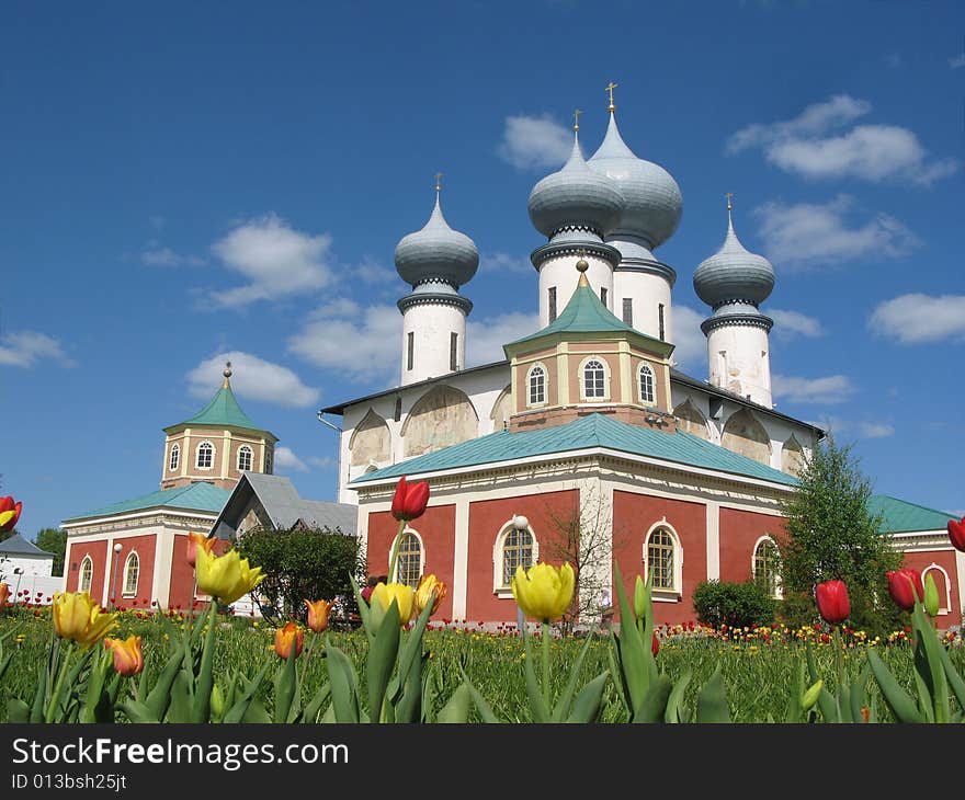 The Tikchvin Monastery.