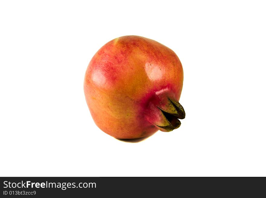 Ripe and fresh red pomegranate. Ripe and fresh red pomegranate