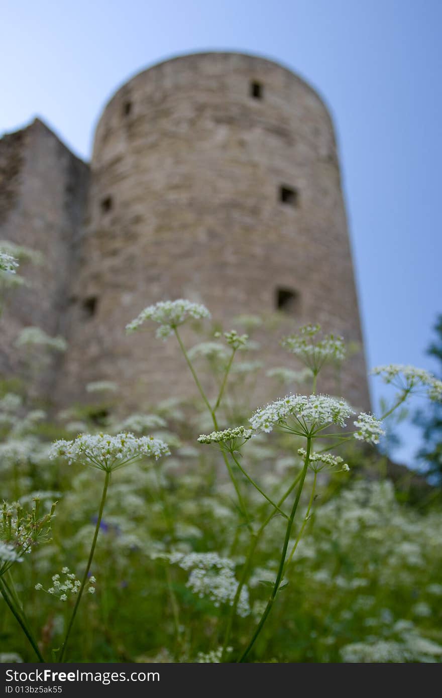 Kaporie castle, 1240 AD, North west region, Russia. Kaporie castle, 1240 AD, North west region, Russia