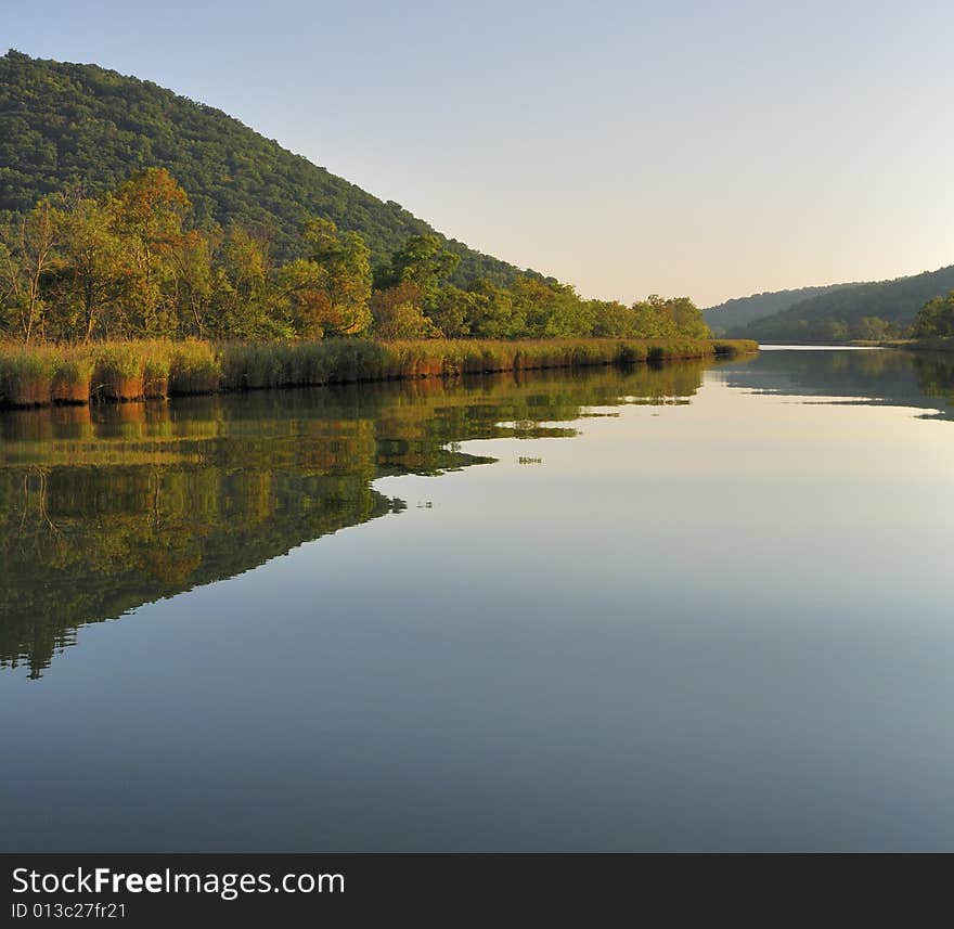 Calm river