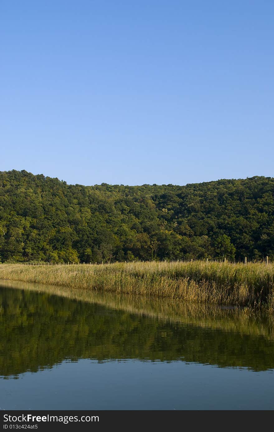 River and shores