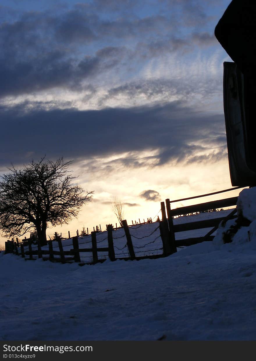 Clouds In Winter - Solitude