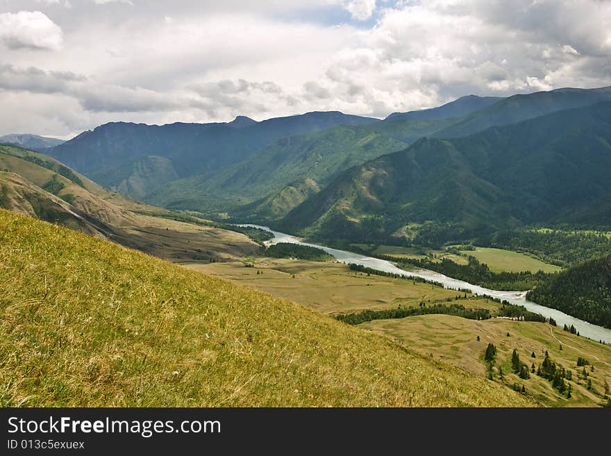 River in the mountains