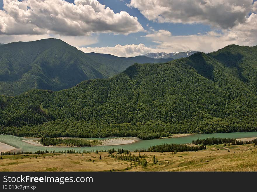 River in the mountains