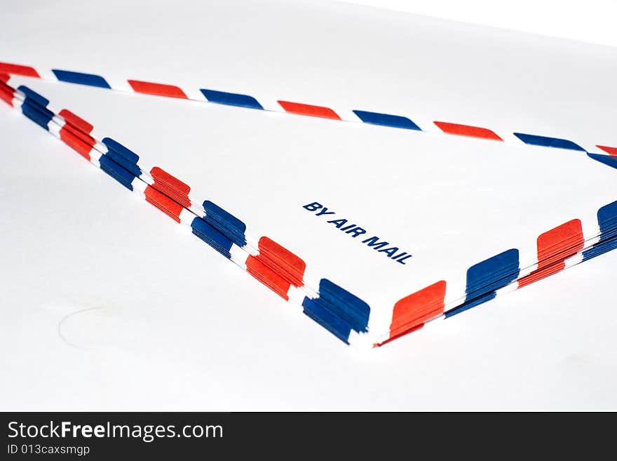 Letter by air mail connectimg people