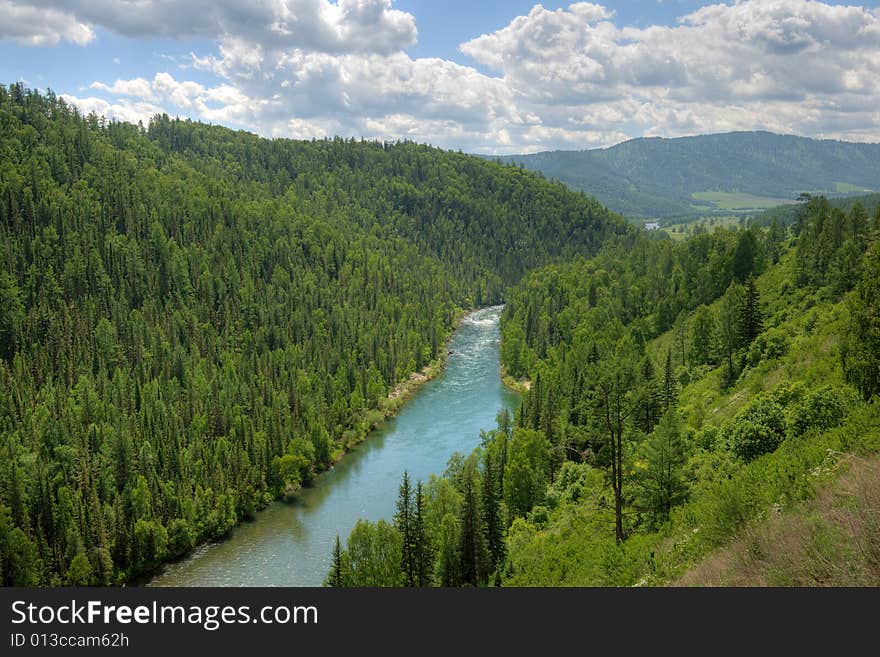 River in the mountains