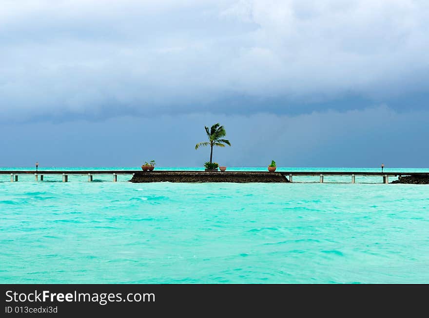 Luxury vacation resort in Maldives. Luxury vacation resort in Maldives