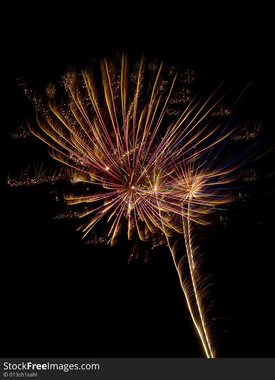 Fireworks flower