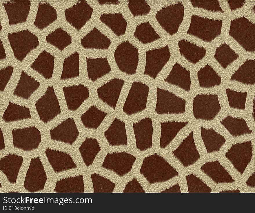 Giraffe animal fur texture background. Giraffe animal fur texture background