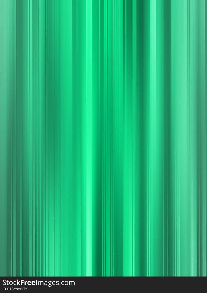 Green curtain background