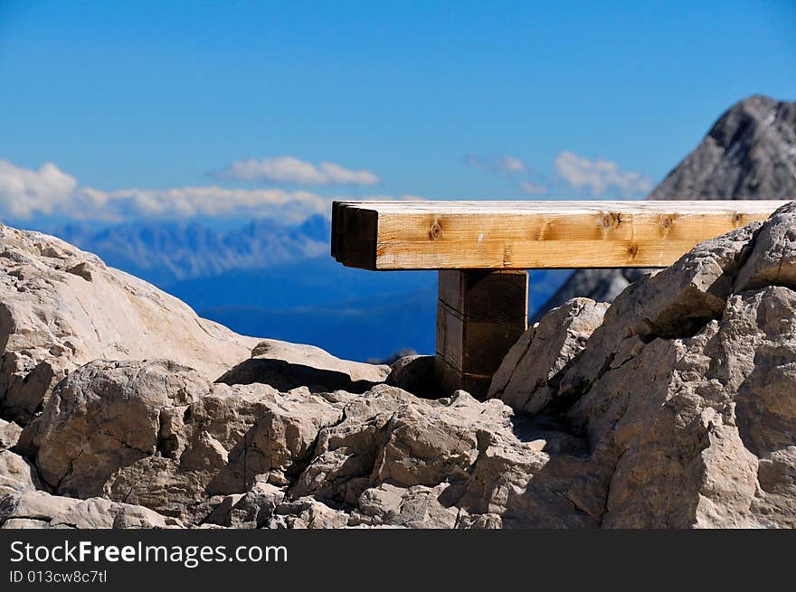 Bench on the Alps 2