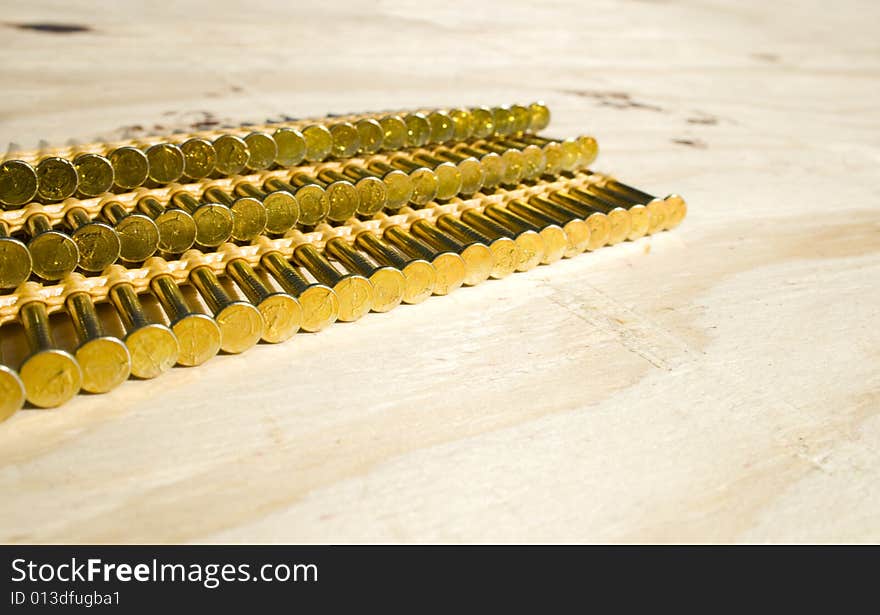 Nails On Wooden Roof