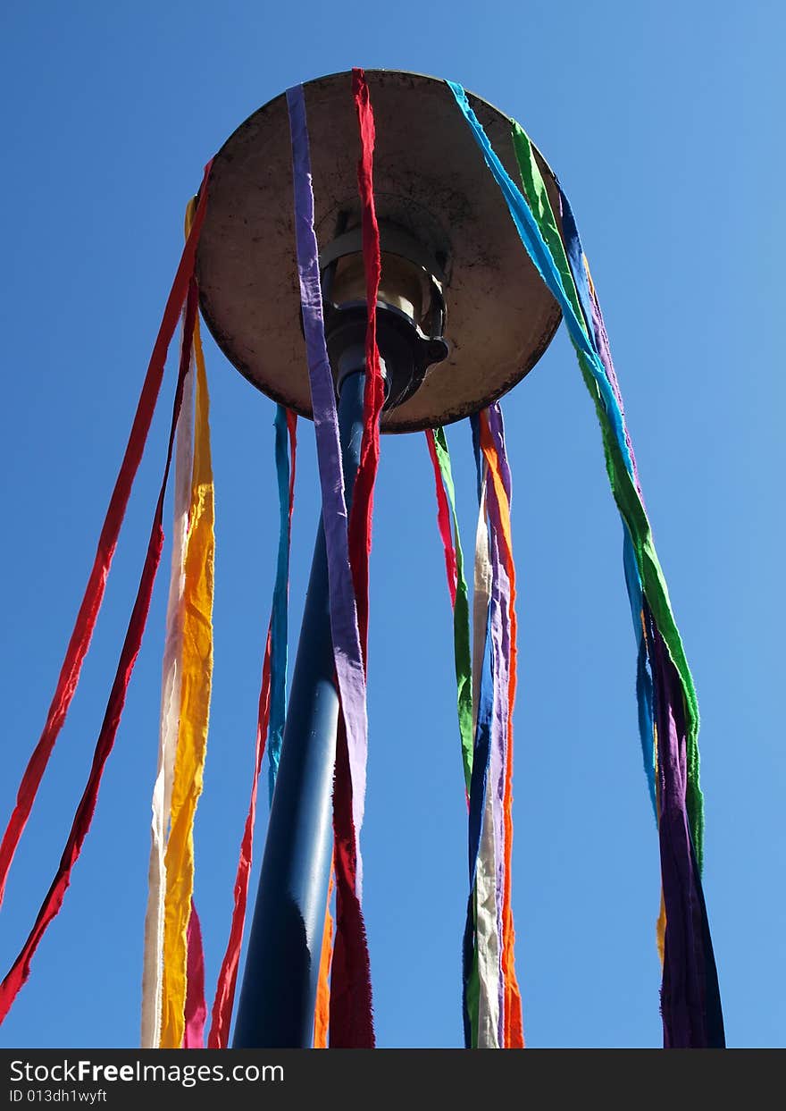 Decorated Street Lamp