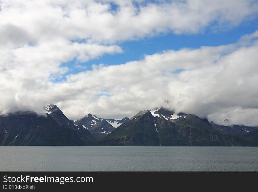 Sea and mountain