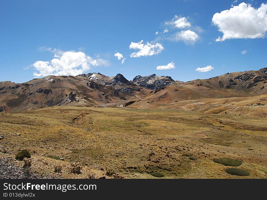 Andes landscape