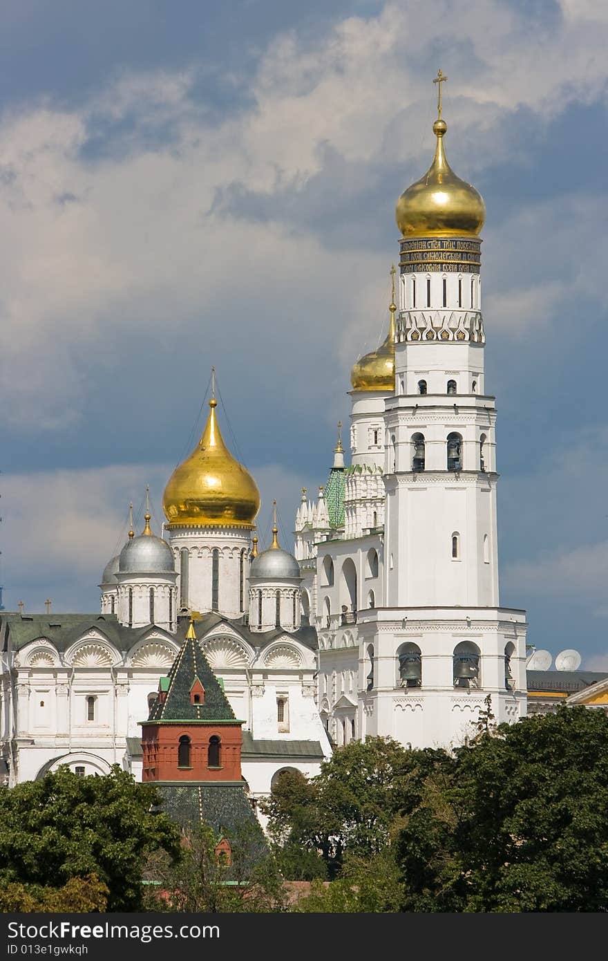 Orthodox Church In Moscow Kremlin. Orthodox Church In Moscow Kremlin