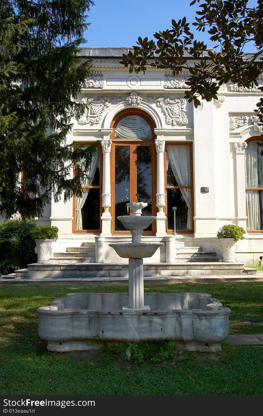 Fountain In Top Capi Palace, Istanbul