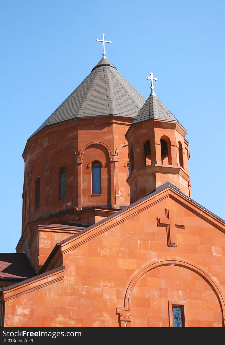 It is a outdoors fragment of Armenian Temple.