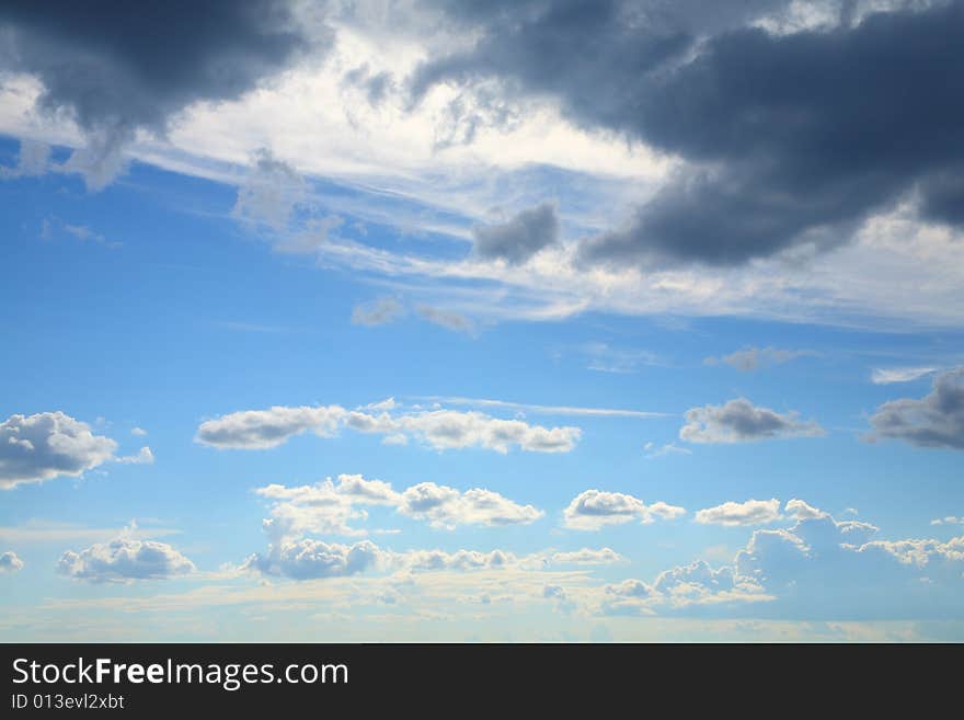 Sky and clouds