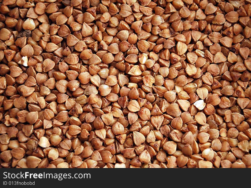 Dried buckwheat